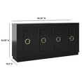 thumbnail image 4 of Twin Star Home 64" Buffet Sideboard, Black, 4 of 7