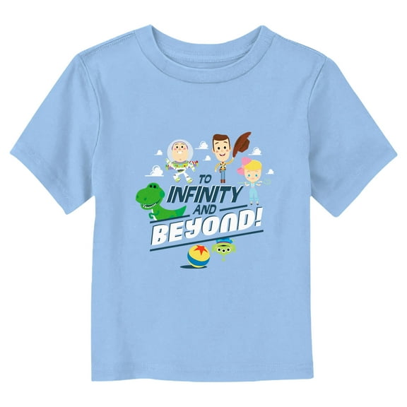 Toy Story To Infinity and Beyond Cartoon Characters  Graphic T-Shirt