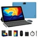 thumbnail image 1 of Tableta PC Android 13 de 10,1 pulgadas, 7 GB + 64 GB y 1 TB, pantalla IPS HD de expansión, Bluetooth 5.2, WiFi 6, 5G, teclado inalámbrico, ratón, lápiz de pantalla, 1 of 9