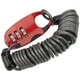 thumbnail image 3 of Candado de cable para casco de bicicleta, candado de contraseña antirrobo universal portátil para motocicleta y bicicleta, color rojo YUNYI BRAND  Deportes, 3 of 8