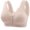 Gray, variant on LADIGASU Women's Solid Color Blocking Lifting Gathering Folding Sagging Bra Lingerie For Women Daily Bra