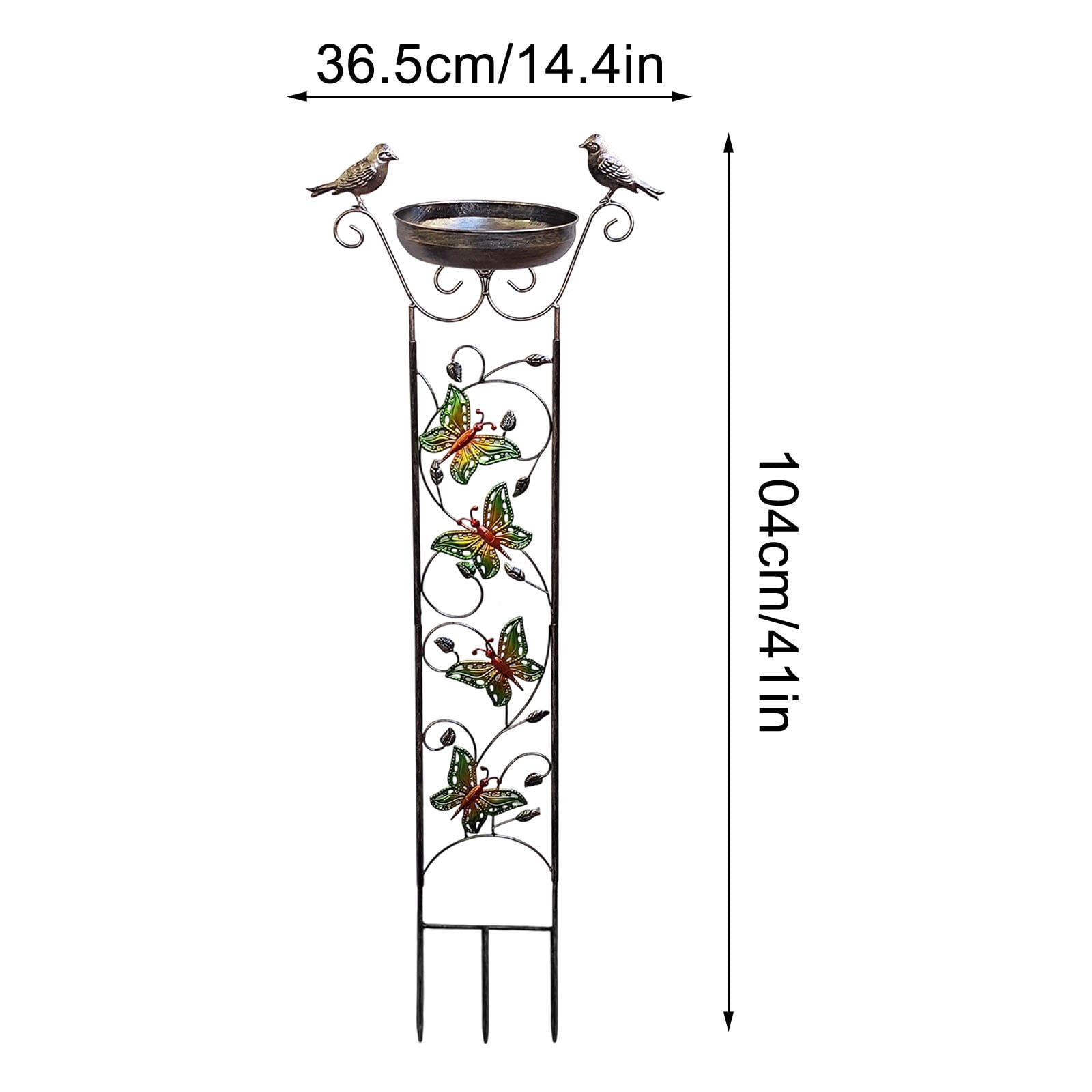Leak-Proof Hummingbird Feeder for Outdoors, Ant & Bee Resistant with 4 Feeding Ports by PALIFEUR