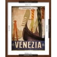 thumbnail image 5 of Art.com Vintage Travel Poster 2 Art Print by Kimberly Allen, Brown Frame Wall Art, 17" x 21", 5 of 5