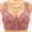 Rose Gold, variant on TEVEQ 3Pc Front Closure Bras for Older Women Front Snap Closure Padded Bra for Older Senior Women, No Underwire Full Coverage Comfortable Bra Everyday Seamless Bras Thin Laceless Breathability Underw