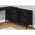 thumbnail image 2 of Monarch Specialties Computer Desk, Home Office, Corner, Storage Drawers, 60"l, L Shape, Work, Laptop, Metal, Laminate, Black, Contemporary, Modern, 2 of 4