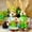 #0202H, variant on Easter Decorations for Home- 14" Sisal Bunny Figurines, Spring Straw Bunny Couple Farmhouse Centerpieces for Tables, Easter Rabbits Decor(1PCS)