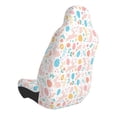 thumbnail image 2 of Balery Happy Easter Funda de Asiento para Auto con Diseño - Cubierta Frontal Suave y Transpirable con Protector Antideslizante- 1 Unidad, 2 of 5