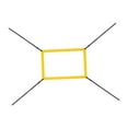 thumbnail image 4 of DYNWAVECA Filet de Cible de Baseball pour Entraînement Précision Lancer Ajustable Filet de Sport Robuste Cadre de But d'Équipe Filet de Lancer de Softball Jaune, 4 of 9