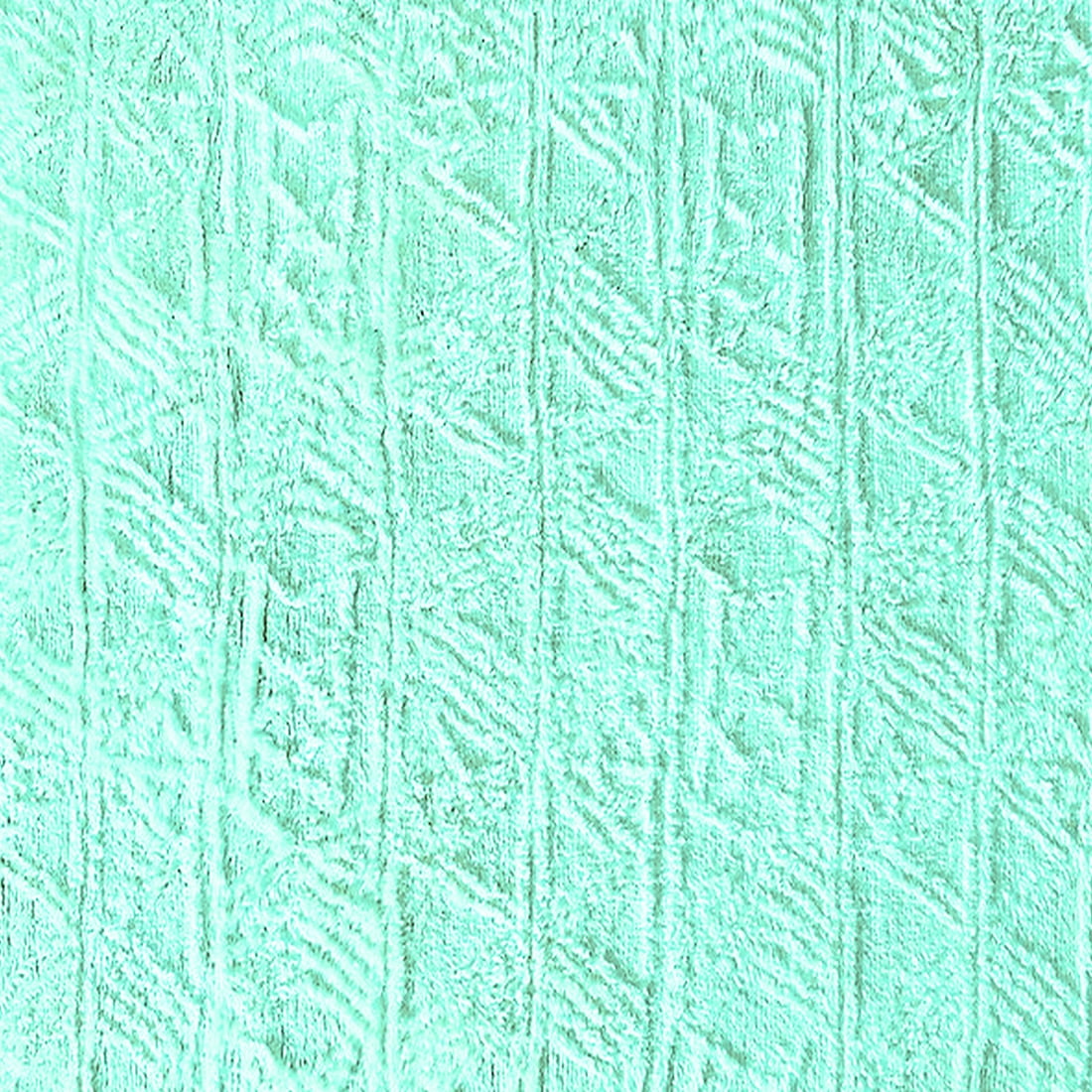 Ahgly Company Machine Washable Indoor Square Solid Turquoise Blue ...