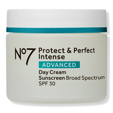 No7 Protect & Perfect Intense Advanced Day Cream with Peptides and SPF 30, All Skin Types, 1.69 oz