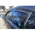 thumbnail image 2 of Extreme Online Store for 2004-2008 Acura TL | EOS Visors JDM in-Channel Style Smoke Tinted Side Vents Window Deflectors Rain Guard, 2 of 11