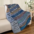thumbnail image 3 of Christian Gifts for Men Women, Religious Gifts for Men Women, Spiritual Gifts for Christian Men, Bible Verse Gift for Men, Inspirational Encouragement Gifts for Men, Jesus Gifts Blanket, 3 of 7