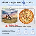 thumbnail image 2 of Lampshades 2 Pack Animal Horses Wildlife Western Lovely Horse Playing Running 13"x13"x10" Light Shade for Table Lamps Floor Lamps Drum Lamp Shades Lampshade Replacement Easy Assembly, 2 of 8