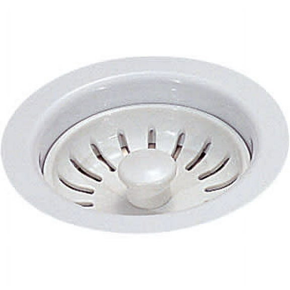 Franke 900 Colorline 3-1/2" Basket Strainer - White