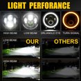 thumbnail image 4 of 1 Uds. Faro LED para motocicleta y coche de 7 pulgadas con luz baja/alta, 4 of 8