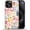 Cute sticker collage hand-drawn style, variant on for iPhone 15 Pro Max Case,Hybrid 2-Layer Hard Shell + Silicone Protective Case -Resistant Shockproof- Cute Sticker Collage Hand-Drawn Style