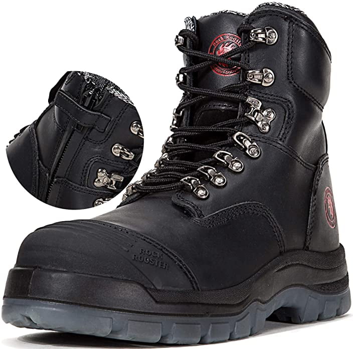 steel toe static dissipative work boots