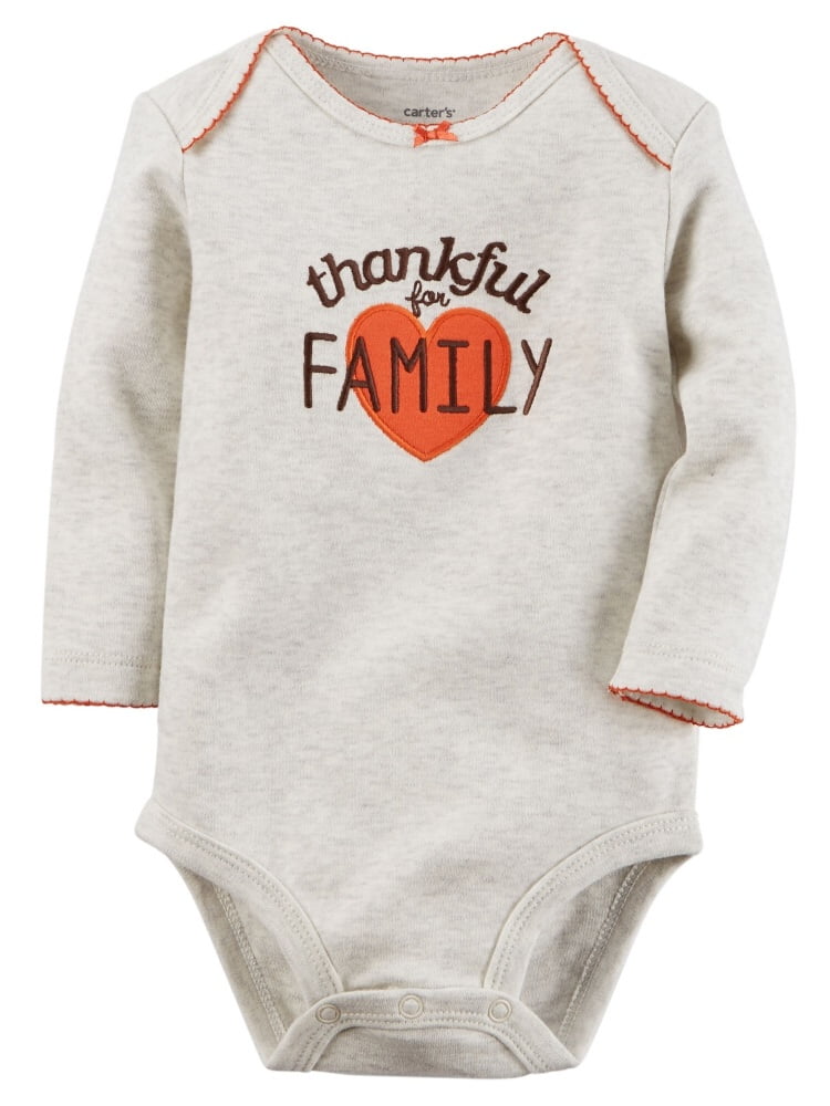 Carters Unisex Baby Clothing Outfit Thankful Bodysuit