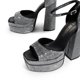 thumbnail image 3 of Sandalias de Tacón para Mujer DREAM PAIRS Negras con Plataforma y Pedrería 7.5, 3 of 5