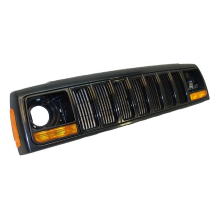 For 97-01 Cherokee HEADER PANEL GRILLE HEADLIGHT DOOR PARK/SIDE MARKER LIGHT 8PC