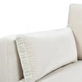 thumbnail image 3 of Jennifer Taylor Home Knox 84" Modern Farmhouse Performance Velvet Living Room Sofa Couch in French Beige, 3 of 12