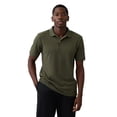 thumbnail image 1 of Polo GAP Stretch Piqué Olive Night para hombre, talla L, 1 of 1