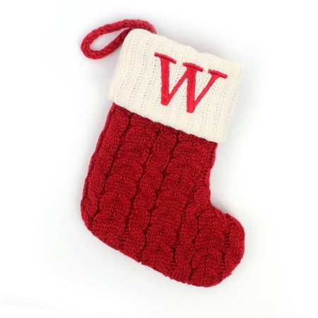 

IWRUHZY Christmas Socks Wool Letter Gift Bag Stocking Christmas Decorations