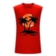 thumbnail image 3 of Camisetas de Algodón de Cuello Alto para Mujeres Pullover Deportivo de Alta Elasticidad sin Mangas, Cuello Redondo Tanque de Fitness para Entrenamientos Y Ocasional, 3 of 6