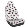thumbnail image 1 of Lsque Poodle Dog Pattern Car Seat Covers for Front Seats , Waterproof Seat Covers for Cars, Sporty Front Seat Covers,Car Seat Cover Protector Front Seats, 1 of 5