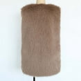 thumbnail image 7 of Ounisa Womens Winter Vest Waistcoat Faux Fur Overcoat Jackets Thickened Warm Solid Color Stand Collar Sleeveless Outerwear Top, 7 of 7