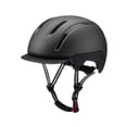 thumbnail image 2 of Casco de bicicleta Casco de montar Casco de bicicleta de carretera para viajes al aire libre Hombres Mujeres Niños Negro, 2 of 8