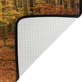 thumbnail image 5 of Dreamtimes Autumn Forest Tree Area Rug, 36"x24" Fall Forest Path Non-Slip Washable Indoor Door Mat, Absorbent Floor Mat for Bedroom Kitchen Entryway Bathroom, 5 of 7