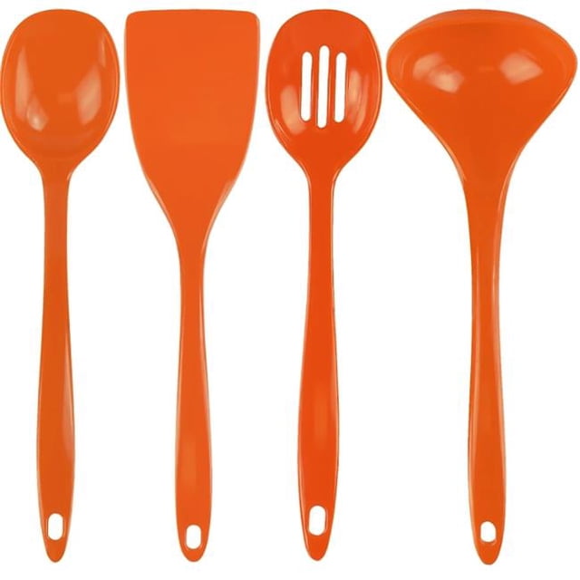 Ensemble de 4 Ustensiles Orange