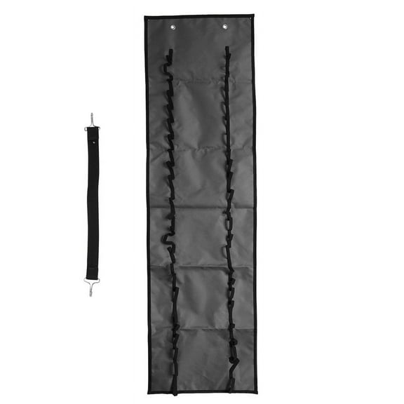 Vinyl Roll Holder with 48 Compartments, Vinyl Roll Storage Organizer Wall Craft Room Organizers and Storage Gray