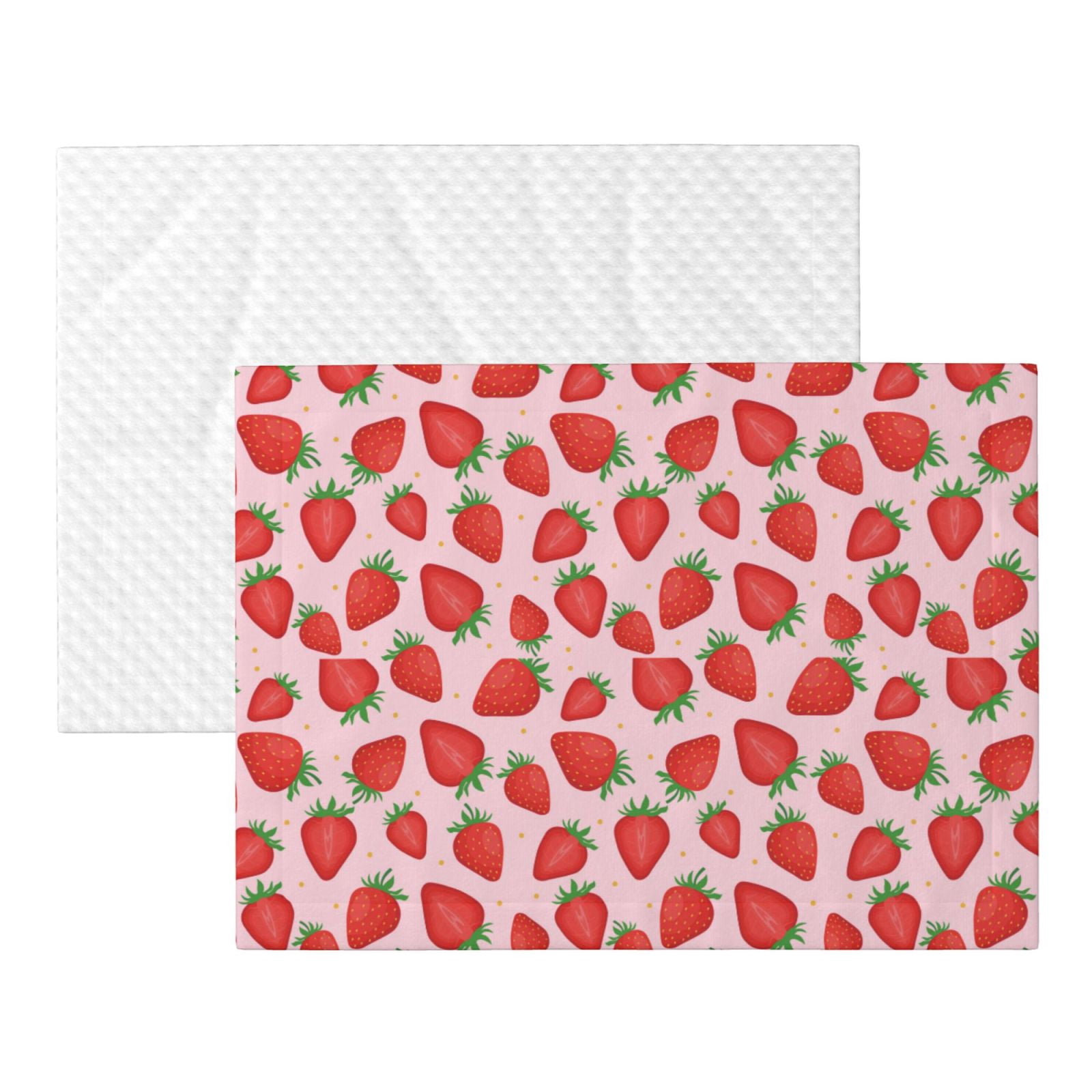 Naloa Strawberries Dog Blanket, 3 Sizes Cat Blanket for Indoor Cats Large Medium Small Dog Gifts-Large