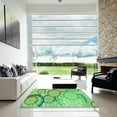 thumbnail image 7 of Ahgly Company Machine Washable Indoor Round Transitional Green Area Rugs, 8' Round, 7 of 7