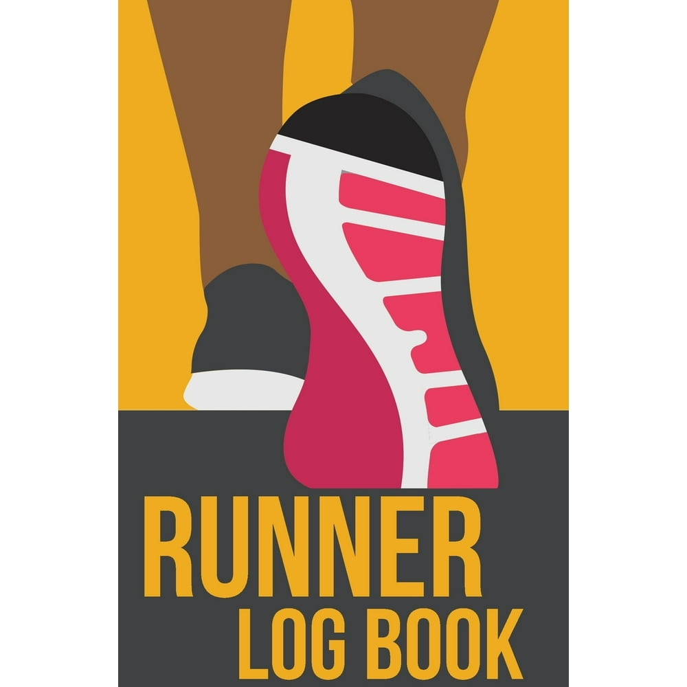 Runner Log Book 120page Blank, Lined Writing Journal for Runners Makes a Great Gift for
