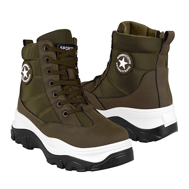 BOTINES DAMA BLACK REPUBLIC SP12238 SIMIPIEL VERDE