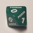 thumbnail image 4 of Oversized Large Poison Spindown d10 Compatible with Magic: The Gathering (2 Pack), 4 of 4
