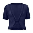 thumbnail image 5 of Lixiuxyad Sweater Cardigan Women's Comfortable Shawl With Summer Fashion Short Sleeved Breathable Cardigan, 5 of 5