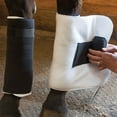 thumbnail image 2 of Dura-Tech Combo No Bow Leg Wraps for Horses | White & Black Combo | Size 14", 2 of 3