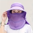 thumbnail image 4 of QJUHUNG Chapeau de Protection Solaire Gris Clair pour Femmes avec Grand Bord et Rabat de Cou - Respirant et Résistant aux UV pour Cyclisme, Pêche et Randonnée, Sangle de Menton Réglable, Tissu Polyester Extérieur, 4 of 6