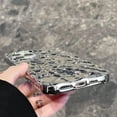 thumbnail image 7 of Compatible with iPhone 15 Glitter Case, Fashion Bling Glitter Silver Cute Soft Silicone Tin Foil 3D Pleats Women Girls Shockproof Soft Case Cover for iPhone 15, 7 of 7