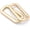 Gold, variant on 1 1/2 Inch Rectangle Rings Buckle Metal Round Rectangular Loop for Bag Belt Strap Quality Finish SCLP 6pcs (Silver)