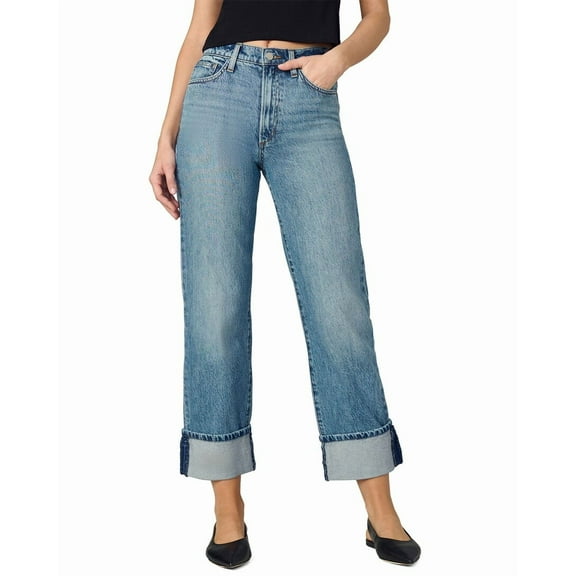 JOE'S Jeans womens  The Margot Cuffed Showdown Straight Jean, 25
