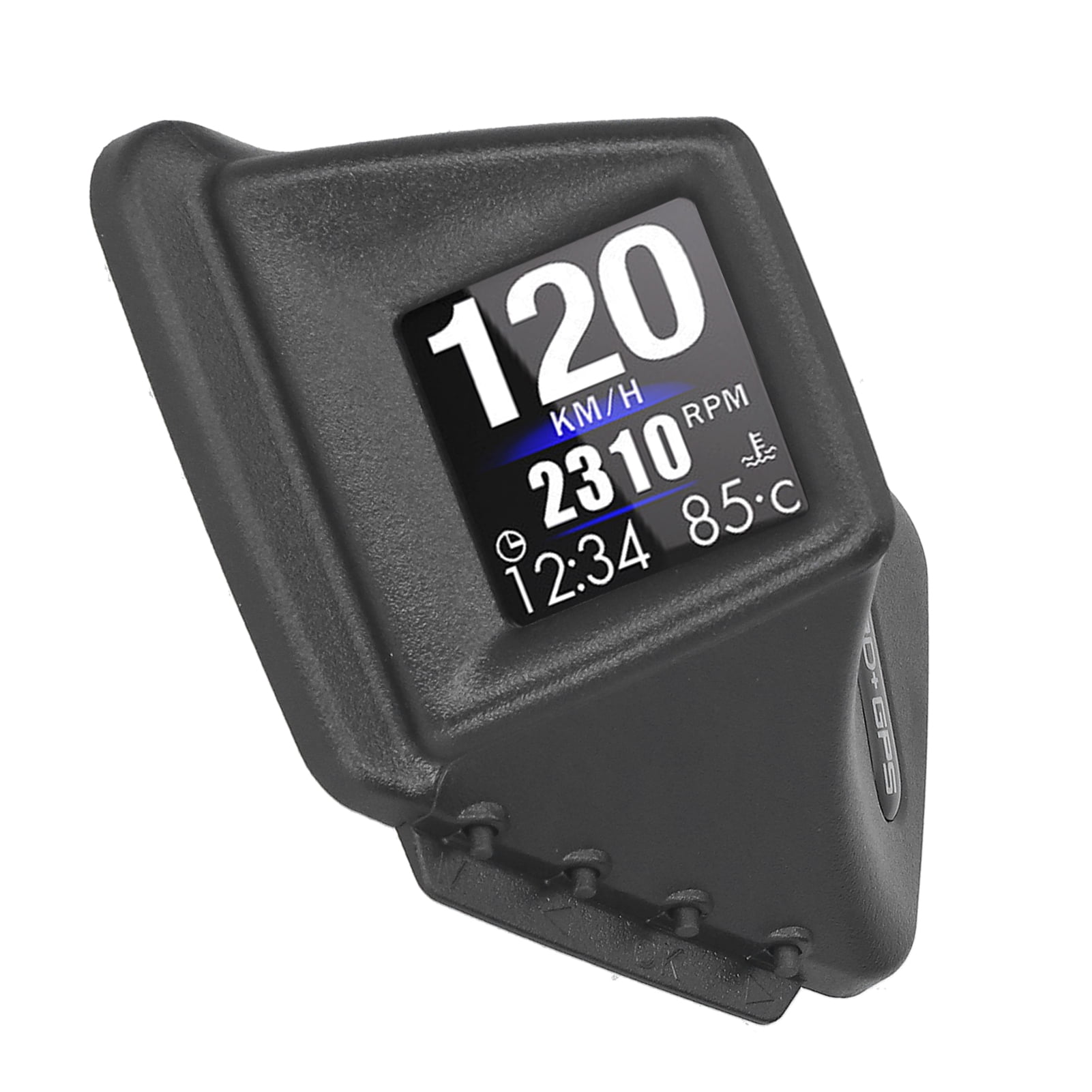 Car Smart Gauge, 2 Installation Mode 270° Rotation Screen Car Digital