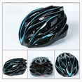 thumbnail image 3 of Casco de bicicleta Toystoory Transpirable ligero ajustable azul negro tamaño libre, 3 of 6