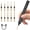 Black, variant on Mini Electric Drill, Precision Hand Drill with OLED Display, Lightweight Body, Adjustable Speed for Resin, Jewelry Making, Wood and DIY Projects