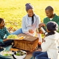 thumbnail image 6 of Sea Lion Canvas Picnic Mat - Waterproof Outdoor Blanket - Large Portable Mats with Travel Bag for Picnics and Family Gatherings - Foldable, Easy to Clean, and Durable Design, 6 of 6
