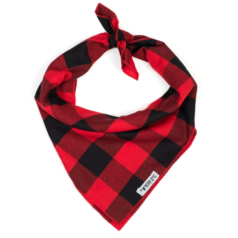 Buffalo plaid bandana for best sale dogs